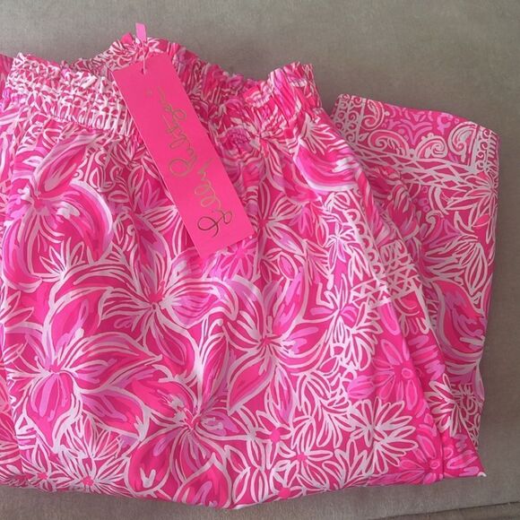 Lilly Pulitzer Winifred Top - Pinata Pink New Blooms on the Bloc - Size XL - NWT - Picture 4 of 7